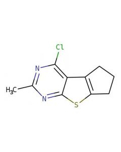 Astatech 4-CHLORO-6-METHYL-2,3-DIHYDRO-1H-8-THIA-5,7-DIAZA-CYCLOPENTA[A]INDENE, 95.00% Purity, 0.25G
